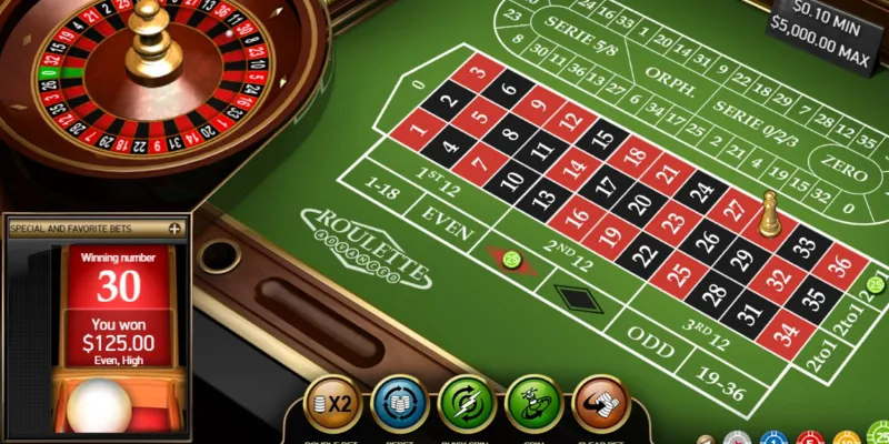 Nắm bắt thông tin về các mức cược trong Roulette 